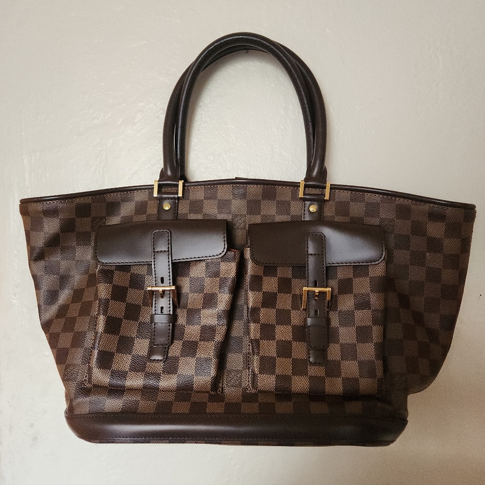 VINTAGE Louis Vuitton Manosque GM Tote 2005